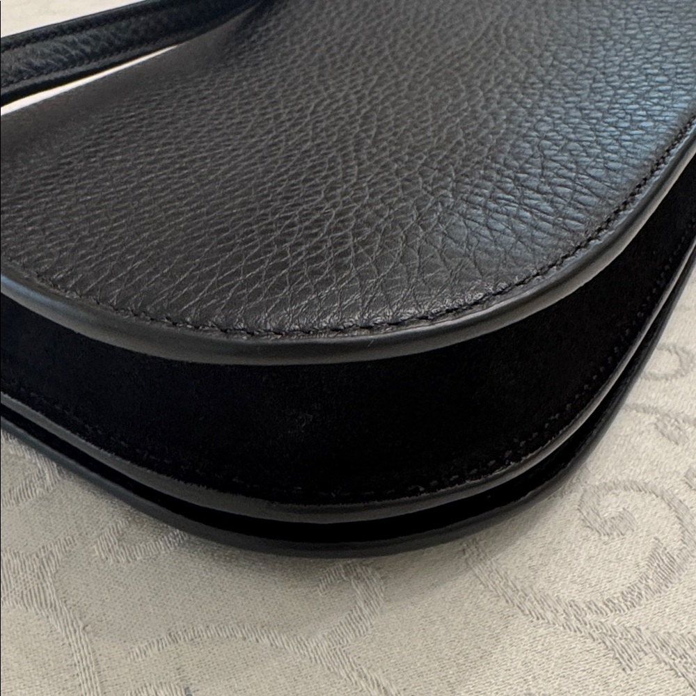 Tory Burch Miller Clutch / Shoulder Bag, Pebbled Leather - Picture 12 of 14